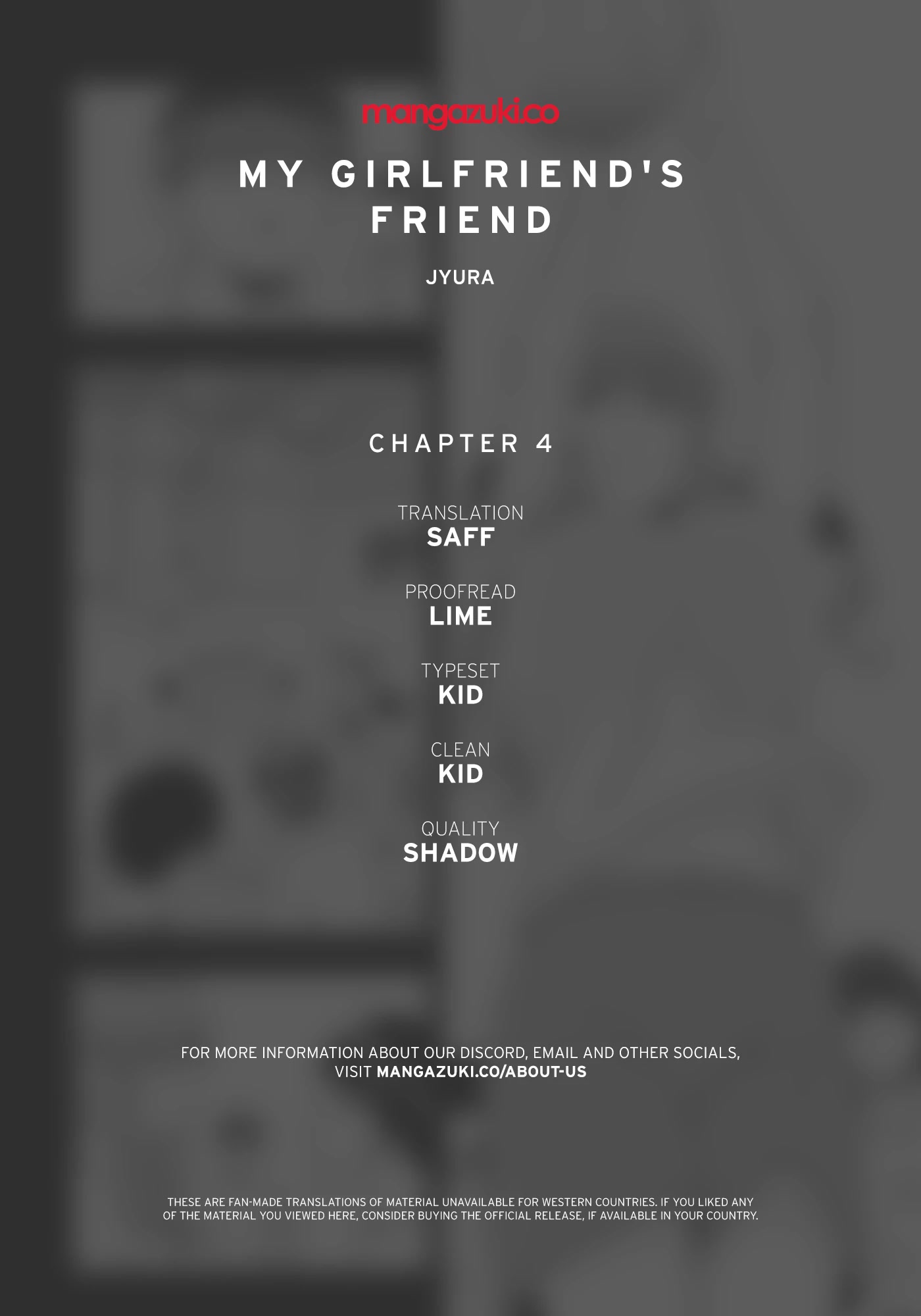 My Girlfriend’s Friend Chapter 4 - Page 1