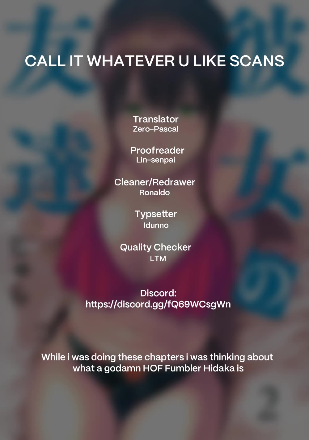 My Girlfriend’s Friend Chapter 55 - Page 1