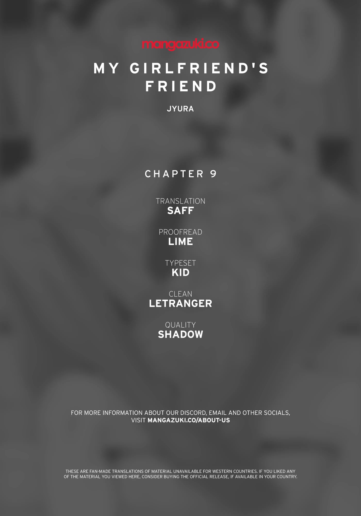 My Girlfriend’s Friend Chapter 9 - Page 1