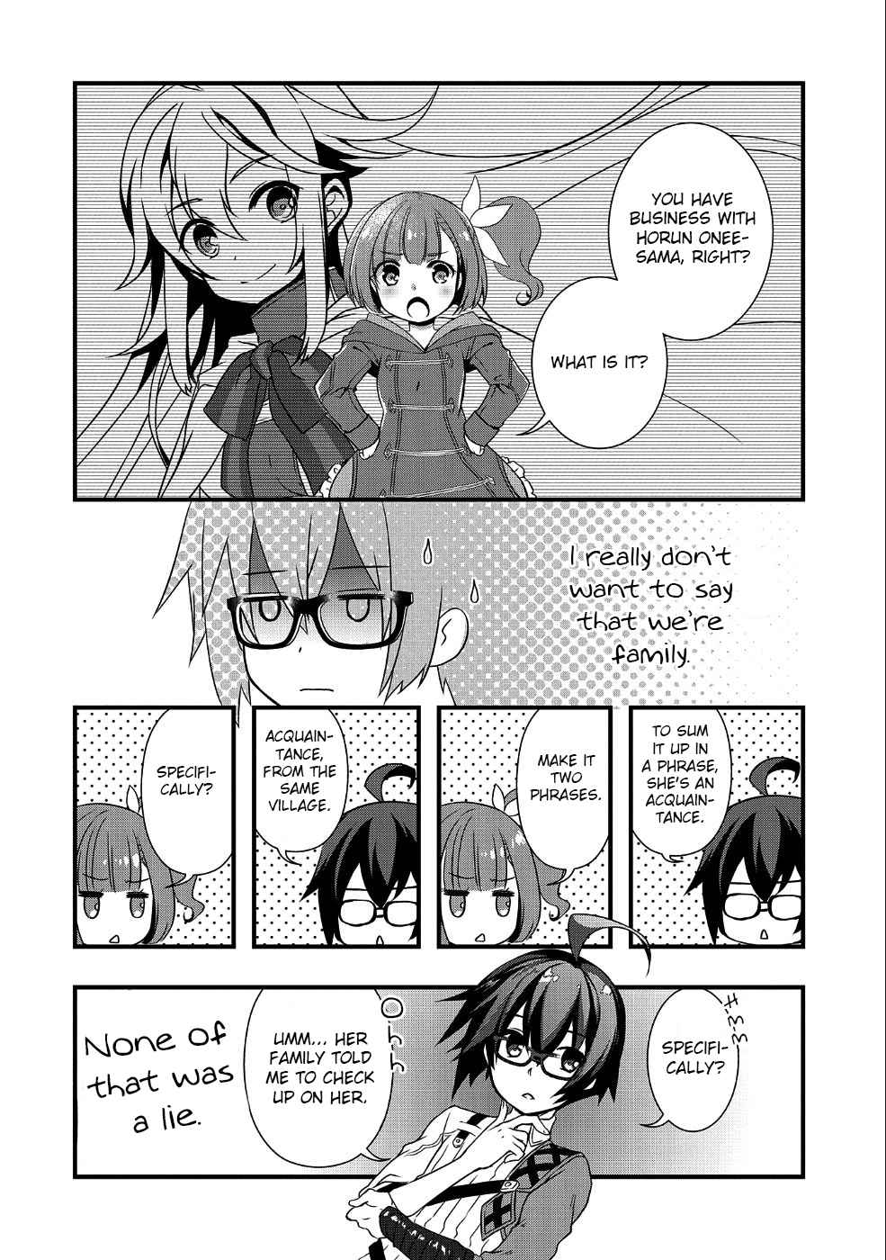 My Glasses Will Be Able to Conquer the Whole World, I Suppose Chapter 2 - Page 18