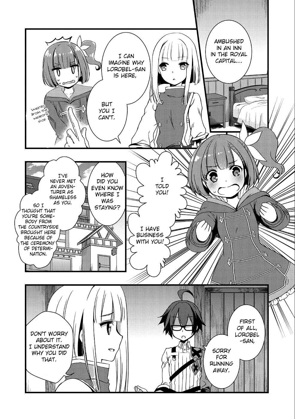 My Glasses Will Be Able to Conquer the Whole World, I Suppose Chapter 2 - Page 10