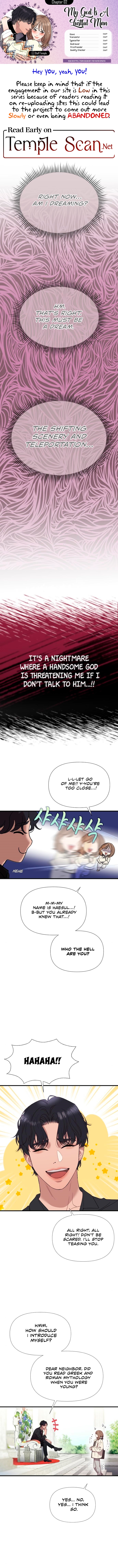 My God Is a Lustful Man Chapter 2 - Page 1