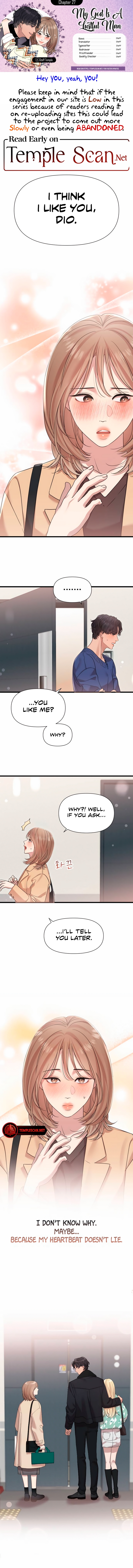My God Is a Lustful Man Chapter 27 - Page 1