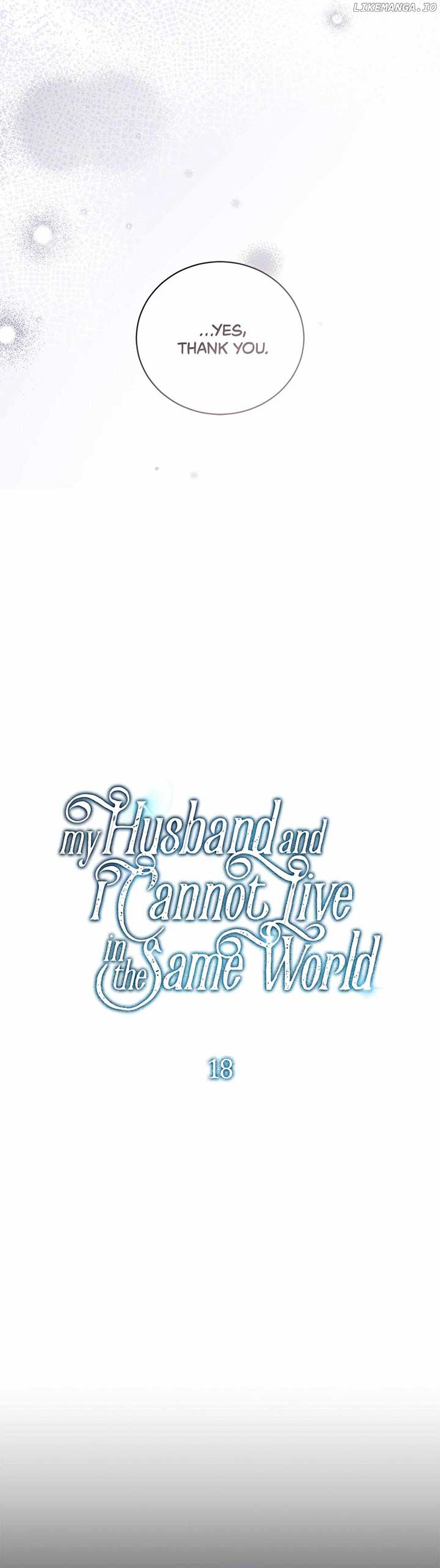 My Husband and I Cannot Live in the Same World Chapter 18 - Page 5