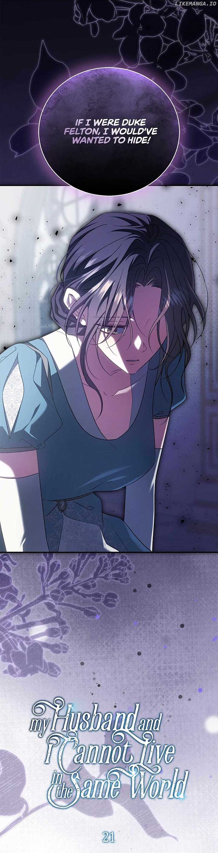 My Husband and I Cannot Live in the Same World Chapter 21 - Page 13