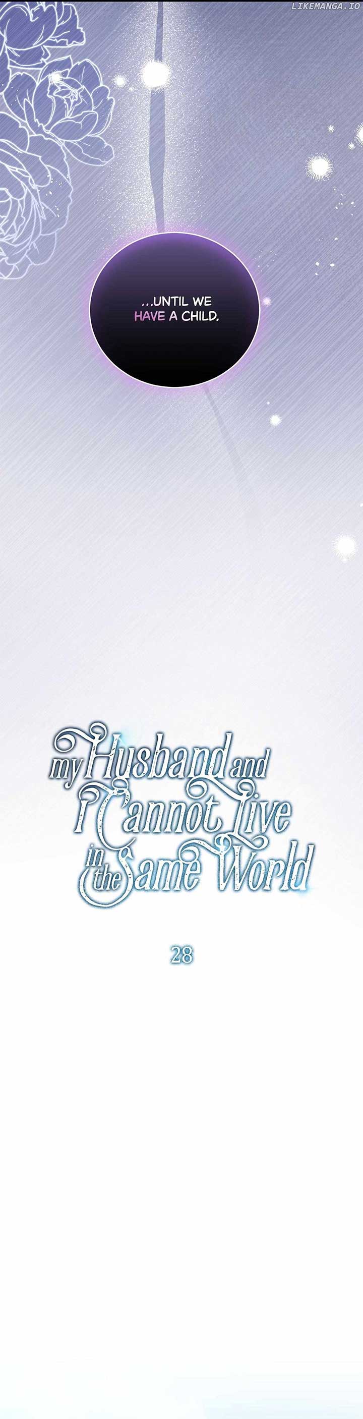 My Husband and I Cannot Live in the Same World Chapter 28 - Page 5