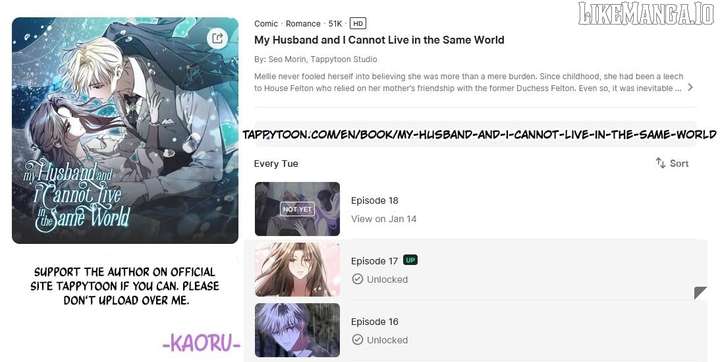 My Husband and I Cannot Live in the Same World Chapter 44 - Page 58