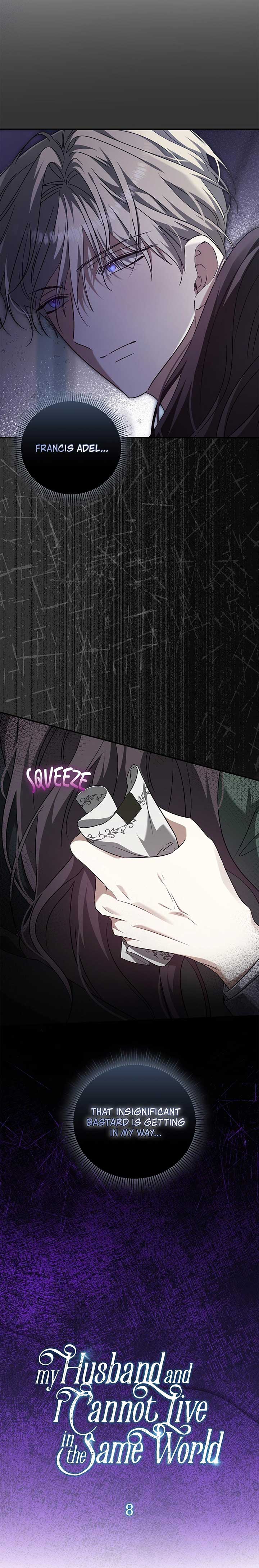 My Husband and I Cannot Live in the Same World Chapter 8 - Page 8