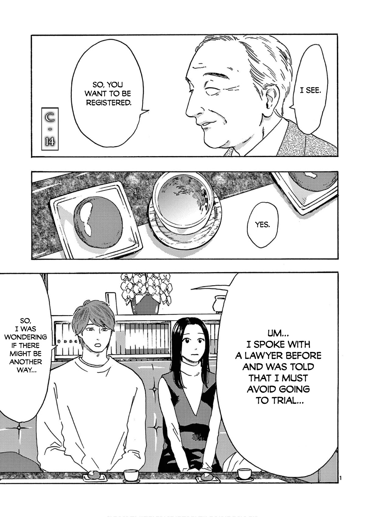 My Husband Is Sleeping in the Freezer Chapter 14 - Page 1