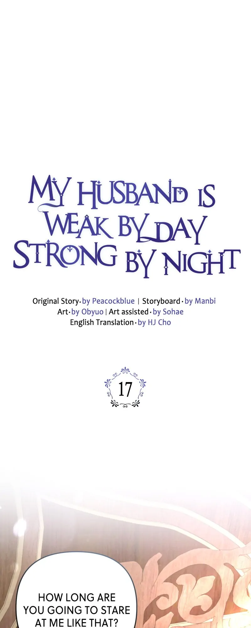 My Husband Is Weak by Day, Strong by Night Chapter 17 - Page 1