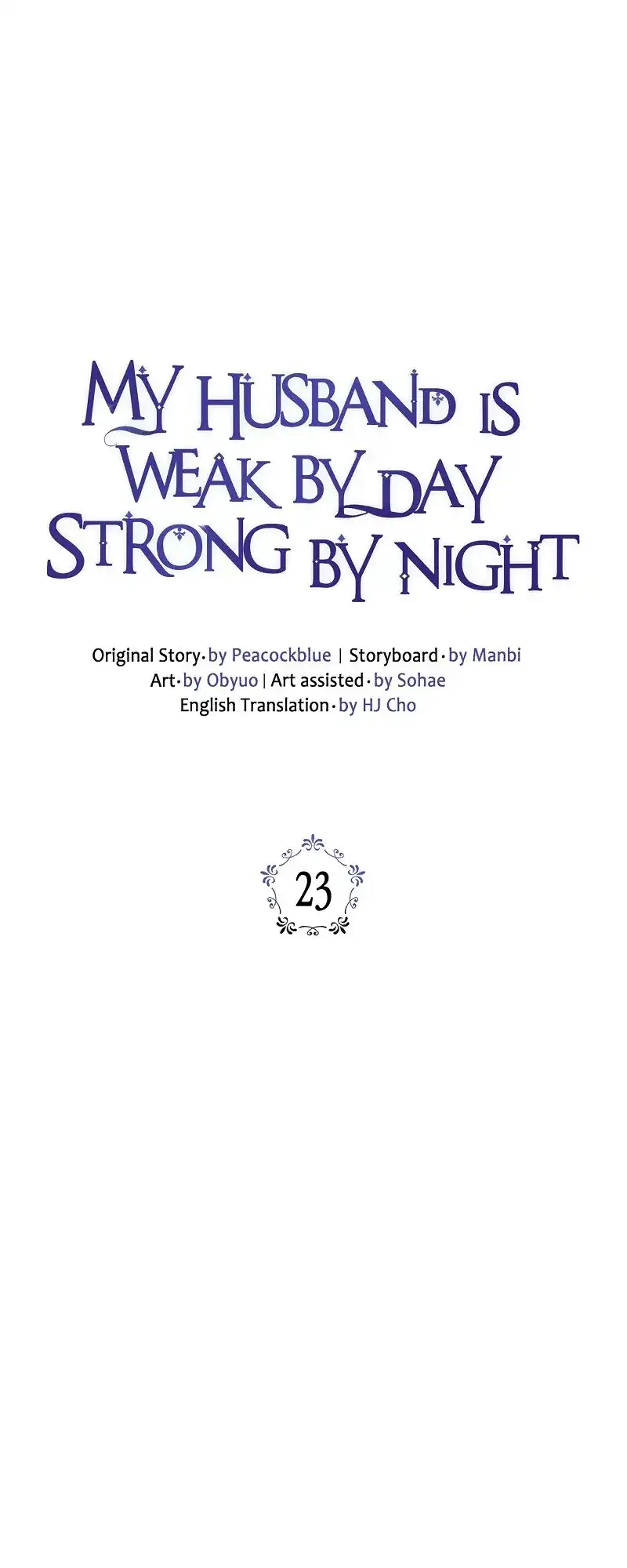 My Husband Is Weak by Day, Strong by Night Chapter 23 - Page 2