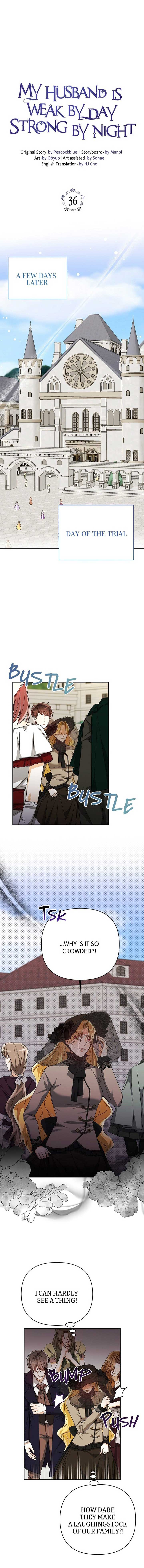 My Husband Is Weak by Day, Strong by Night Chapter 36 - Page 1