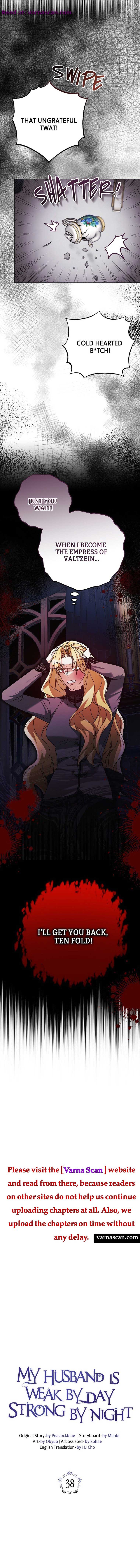 My Husband Is Weak by Day, Strong by Night Chapter 38 - Page 8