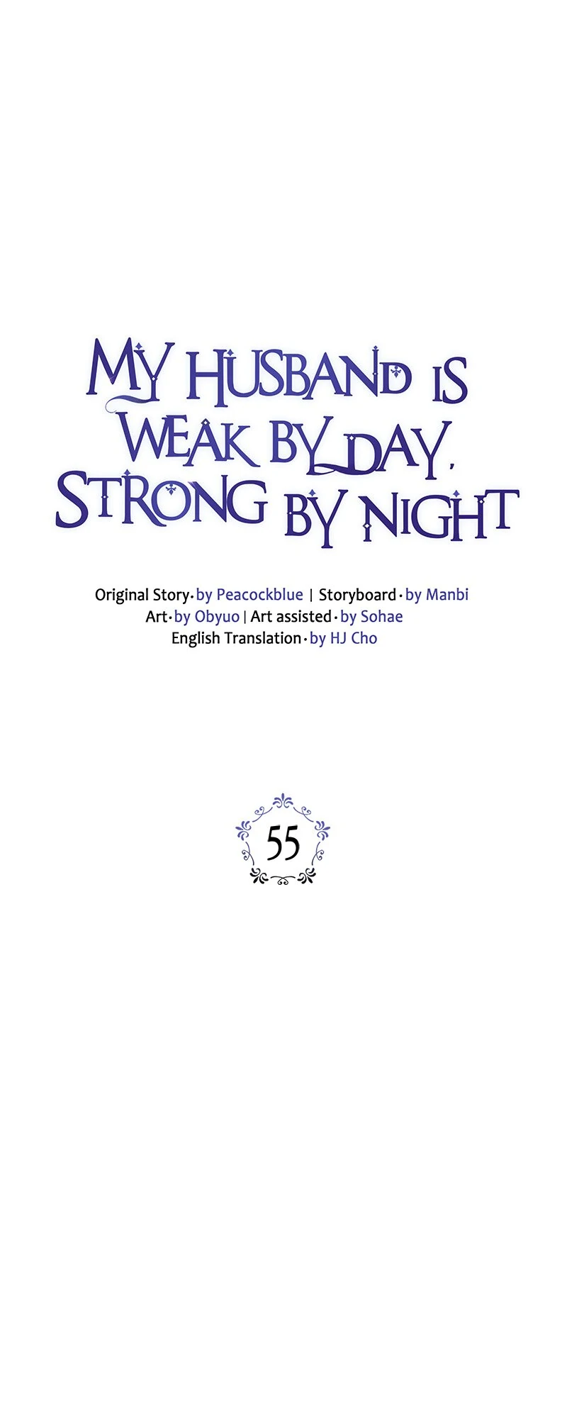 My Husband Is Weak by Day, Strong by Night Chapter 55 - Page 1