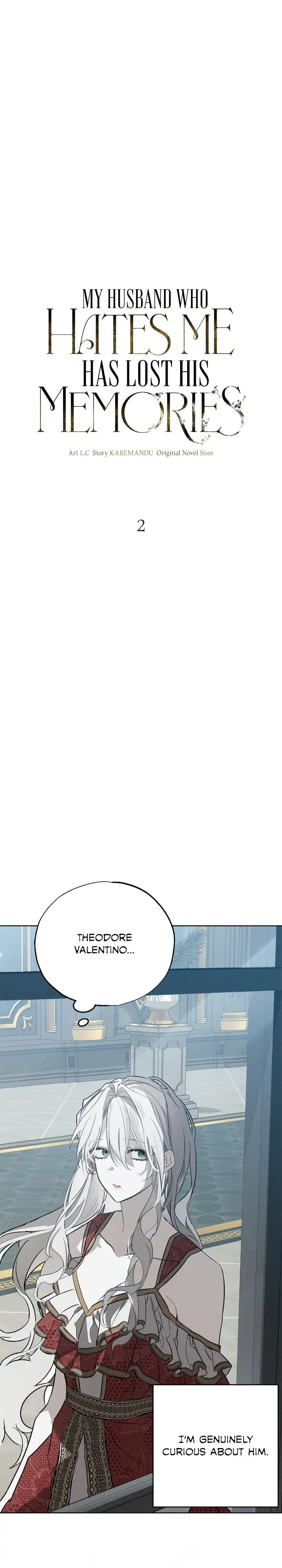 My Husband Who Hates Me Has Lost His Memories Chapter 2 - Page 0