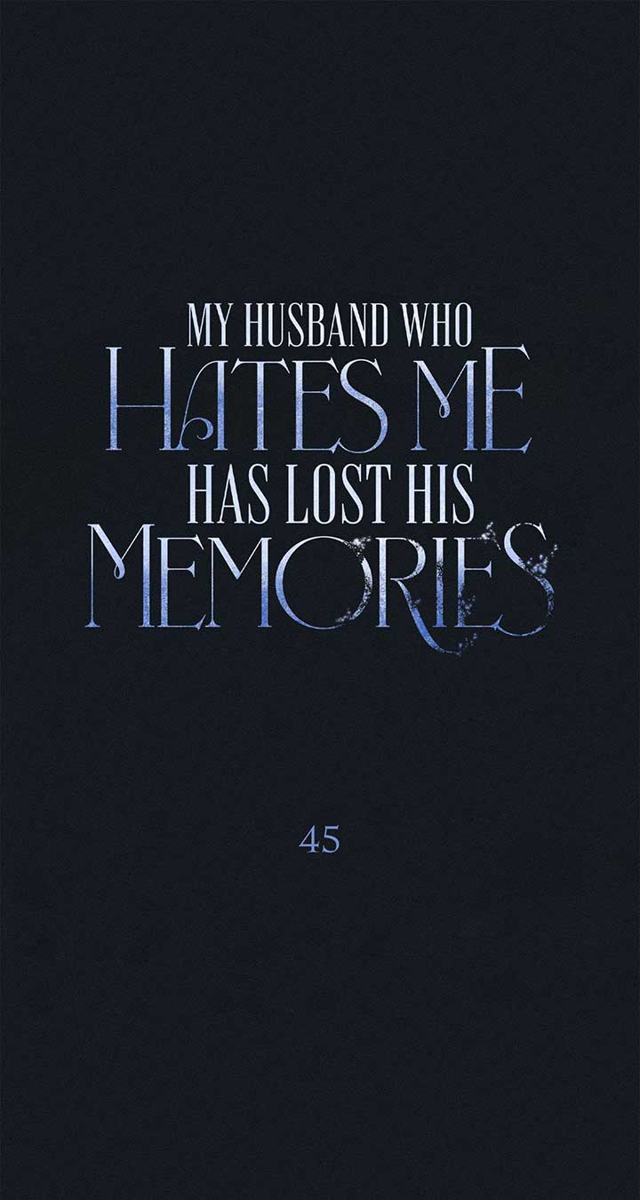 My Husband Who Hates Me Has Lost His Memories Chapter 45 - Page 45