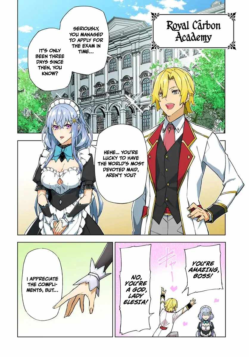 My Identity as the Masked Black Knight Is Out, So I’m Done Holding Back the Academy. Chapter 1 - Page 4