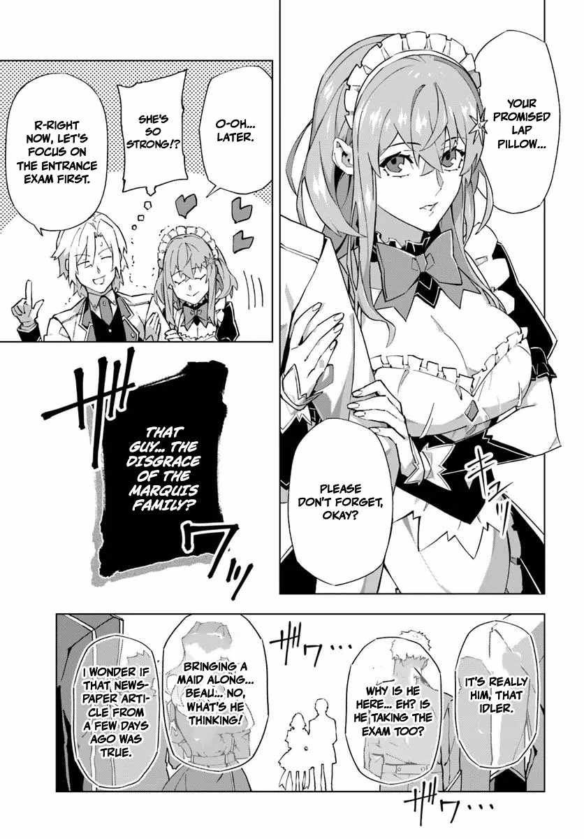 My Identity as the Masked Black Knight Is Out, So I’m Done Holding Back the Academy. Chapter 1 - Page 5
