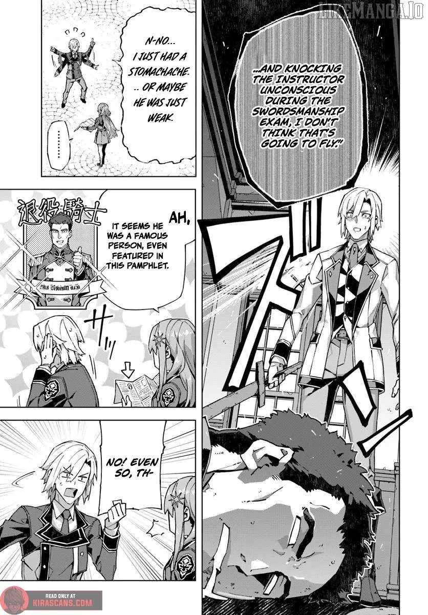 My Identity as the Masked Black Knight Is Out, So I’m Done Holding Back the Academy. Chapter 2 - Page 12