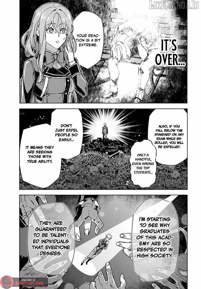 My Identity as the Masked Black Knight Is Out, So I’m Done Holding Back the Academy. Chapter 2 - Page 14