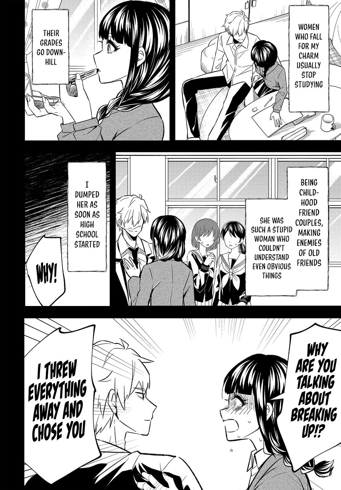 My Life Turned Around: After Being Cheated on and Falsely Accused, I Ended up Being Adored by the Most Beautiful Girl in School Chapter 3 - Page 11