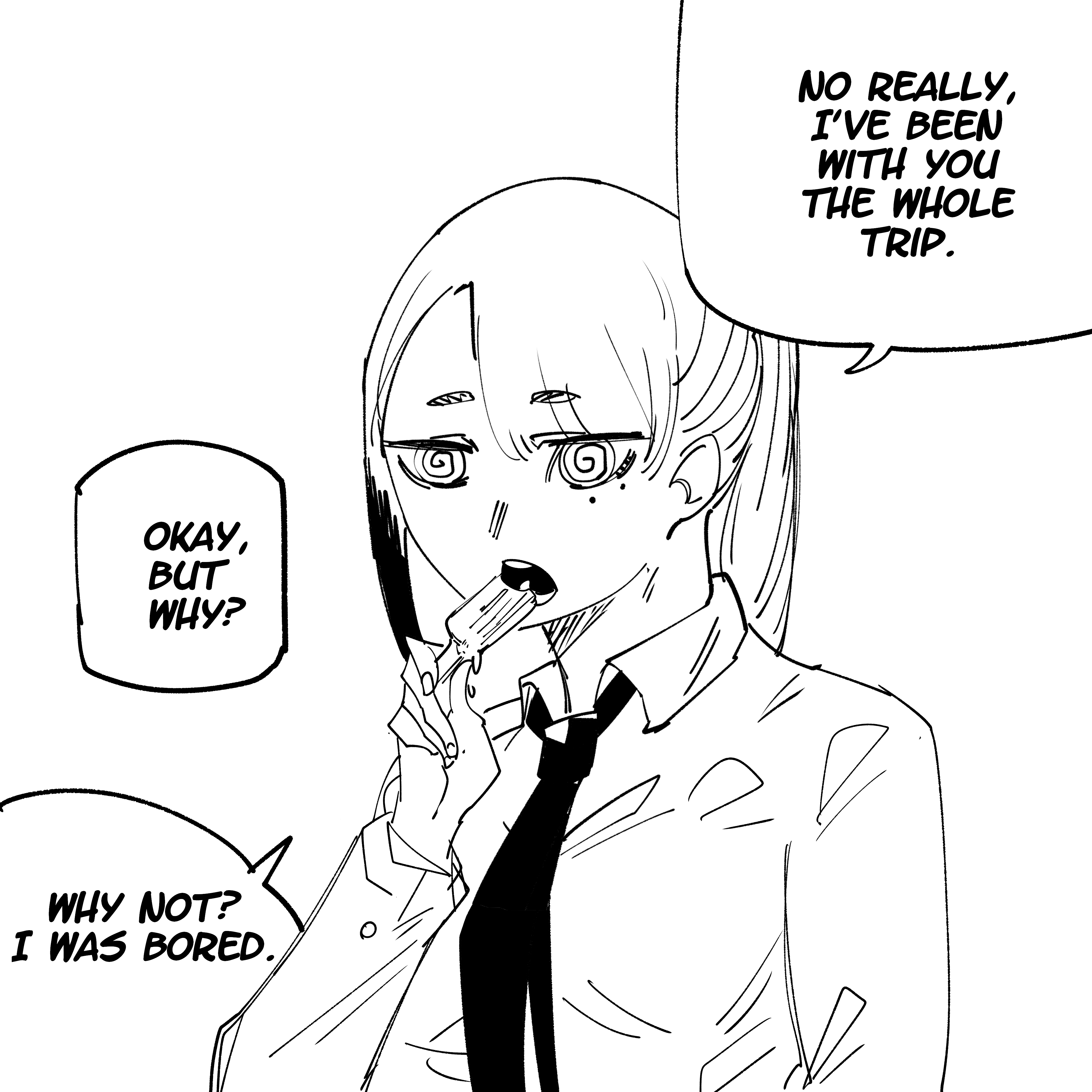 My New Girlfriend Is Not Human? Chapter 100.5 - Page 3