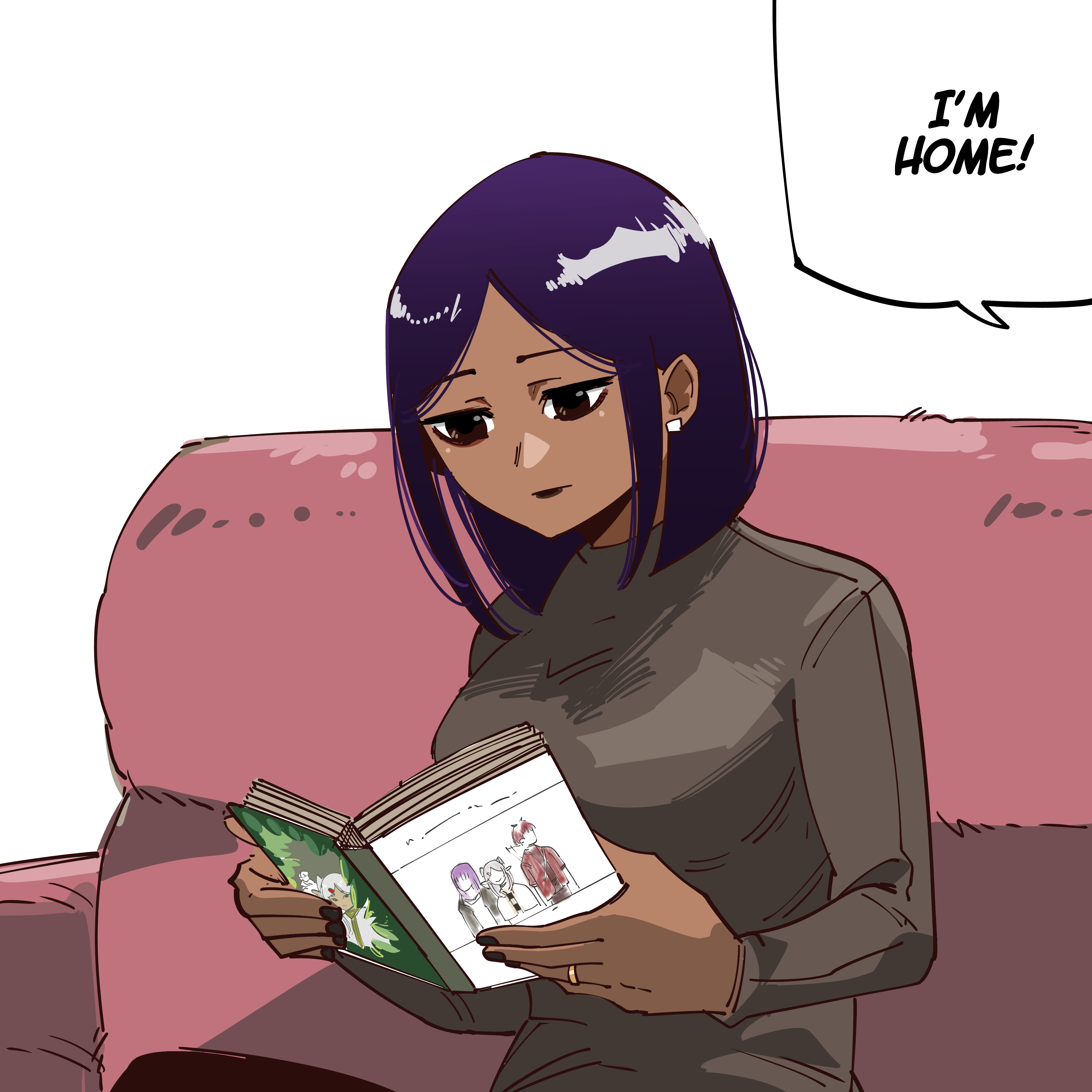 My New Girlfriend Is Not Human? Chapter 105 - Page 1