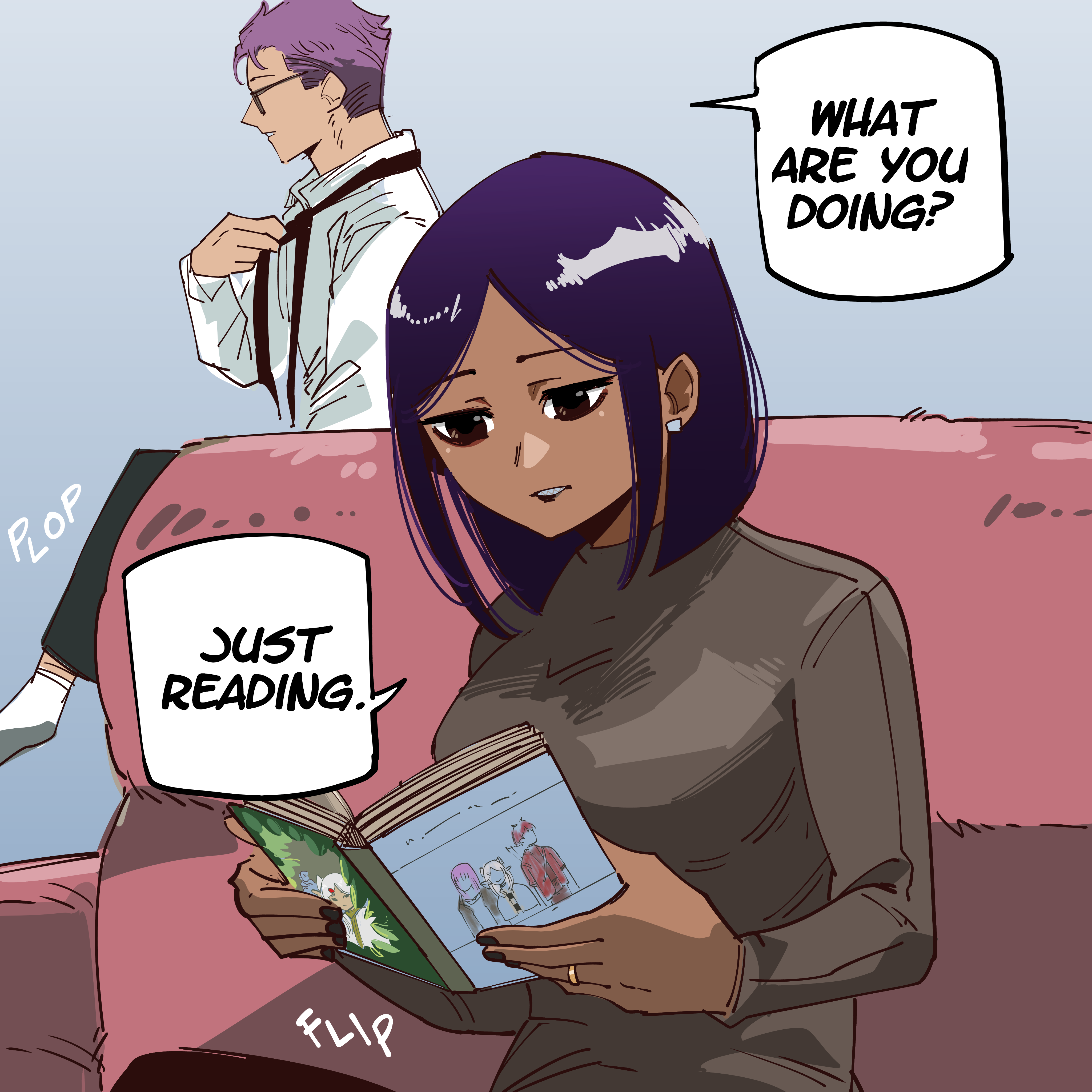 My New Girlfriend Is Not Human? Chapter 105 - Page 2