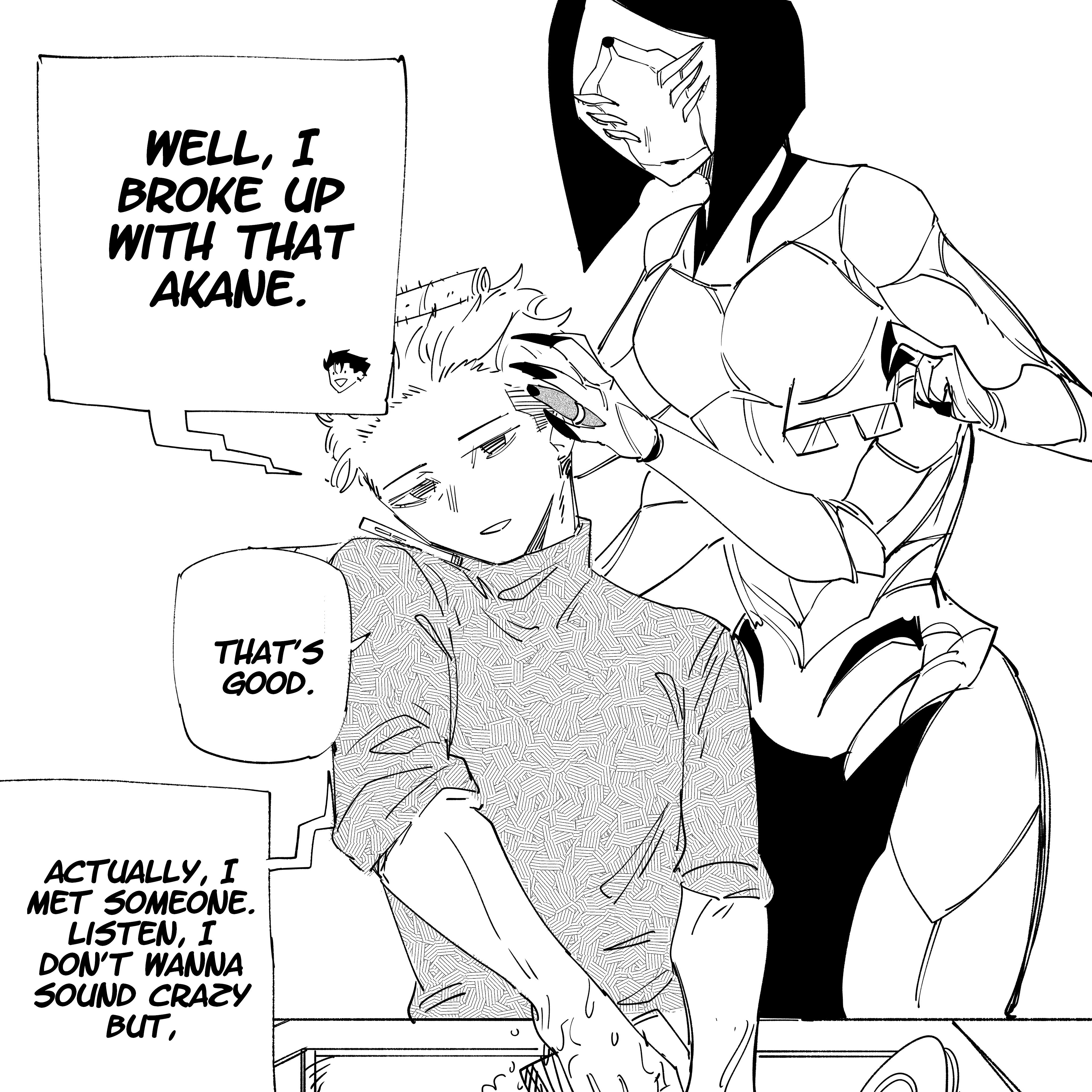 My New Girlfriend Is Not Human? Chapter 50 - Page 3