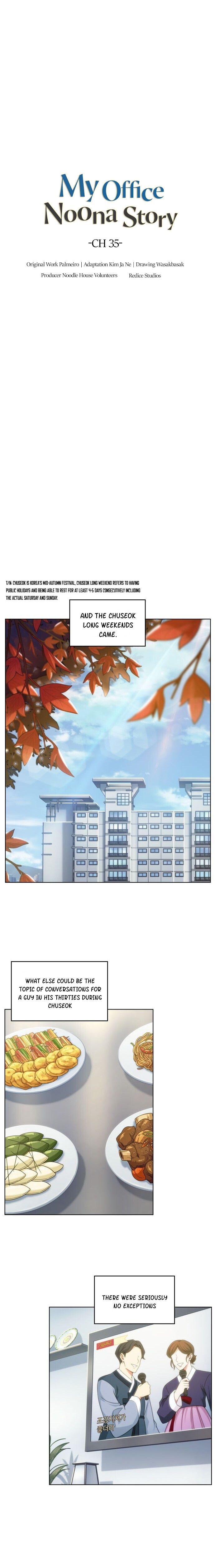 My Office Noona’s Story Chapter 35 - Page 3