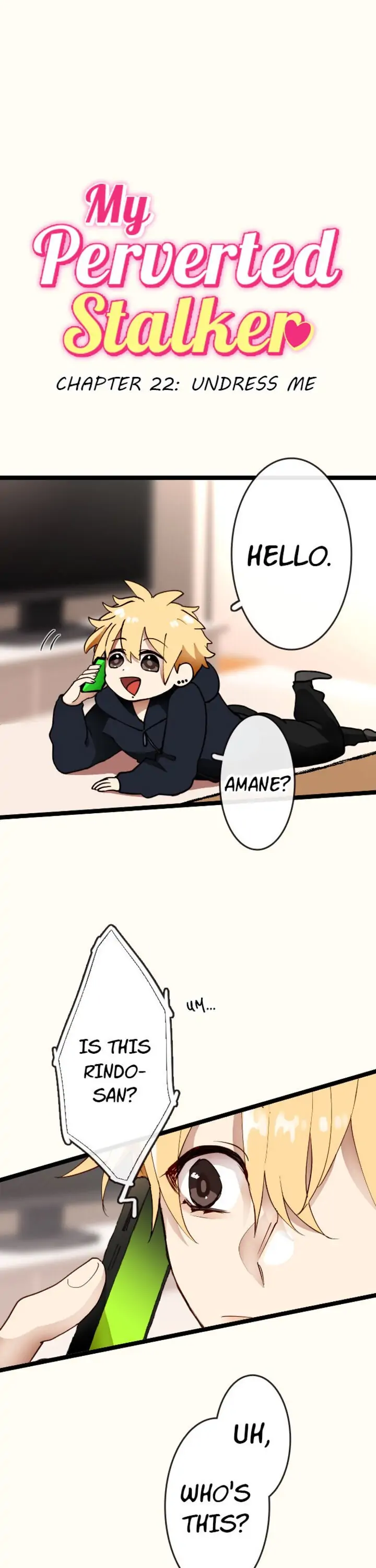 My Perverted Stalker Chapter 22 - Page 0