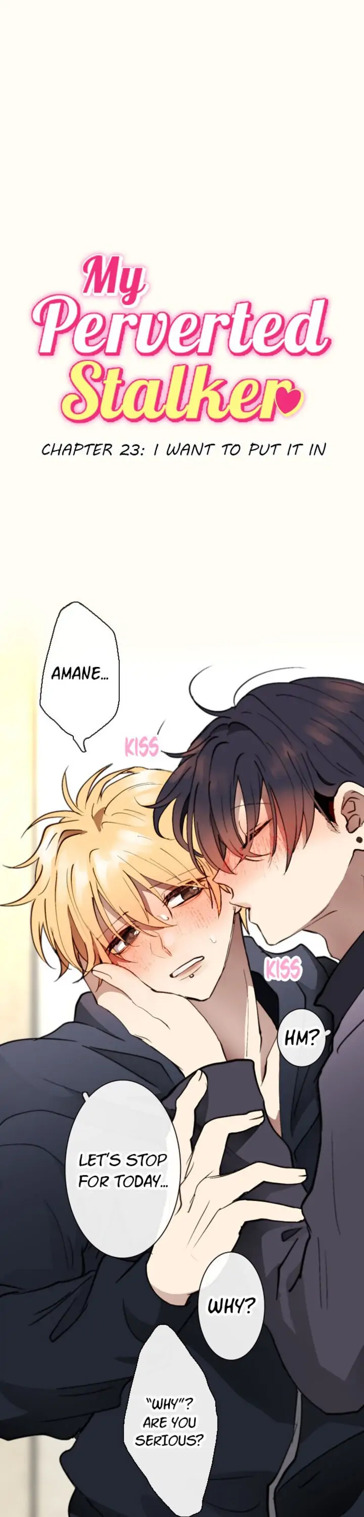 My Perverted Stalker Chapter 23 - Page 0