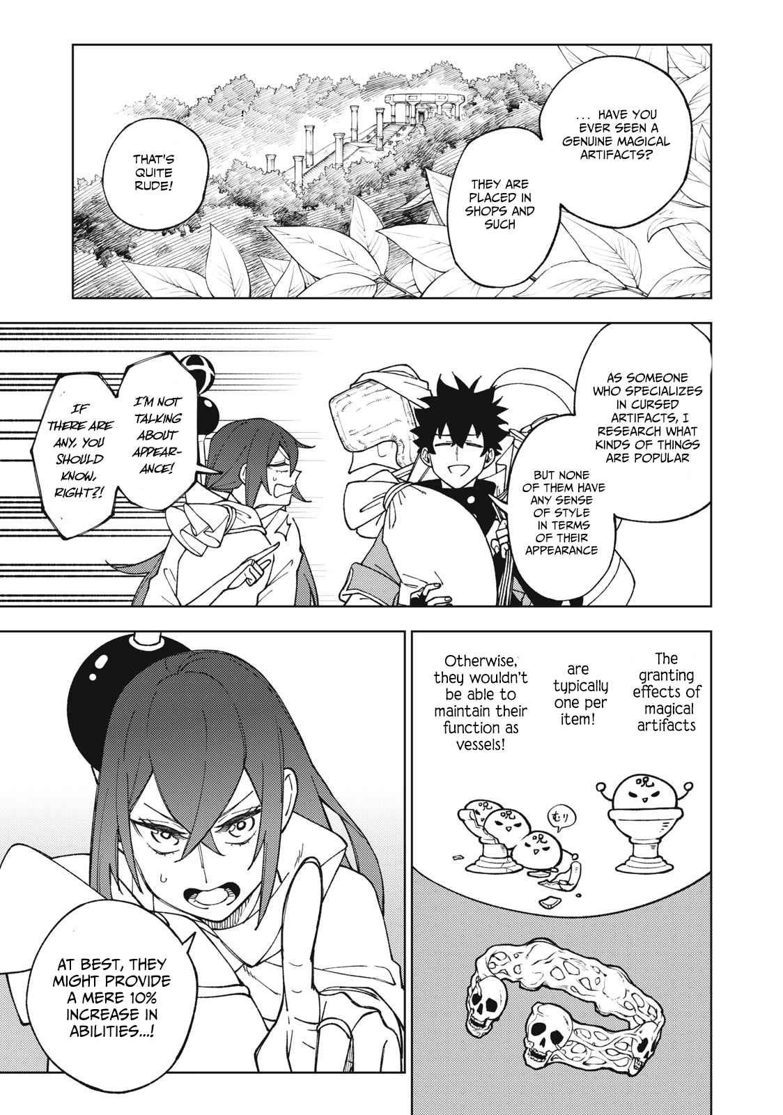 My S-Rank Party Fired Me for Being a Cursificer ~ I Can Only Make “Cursed Items”, but They’re Artifact Class! Chapter 11.1 - Page 4