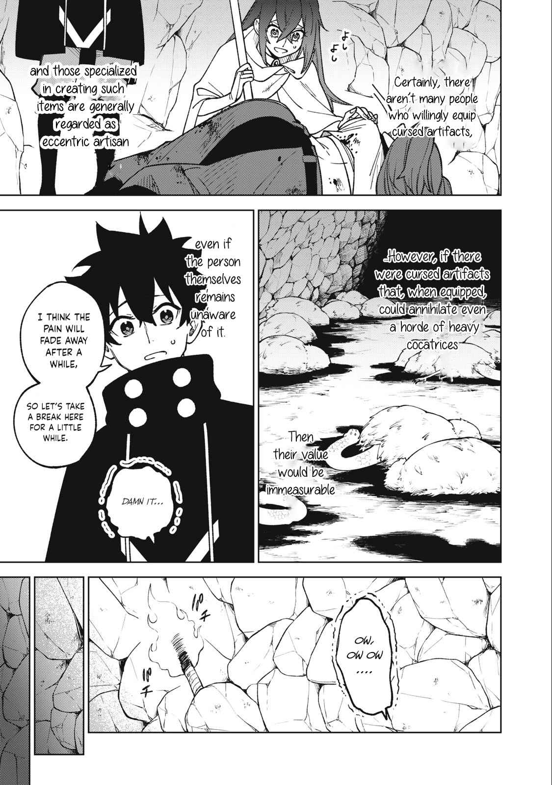 My S-Rank Party Fired Me for Being a Cursificer ~ I Can Only Make “Cursed Items”, but They’re Artifact Class! Chapter 16.2 - Page 2