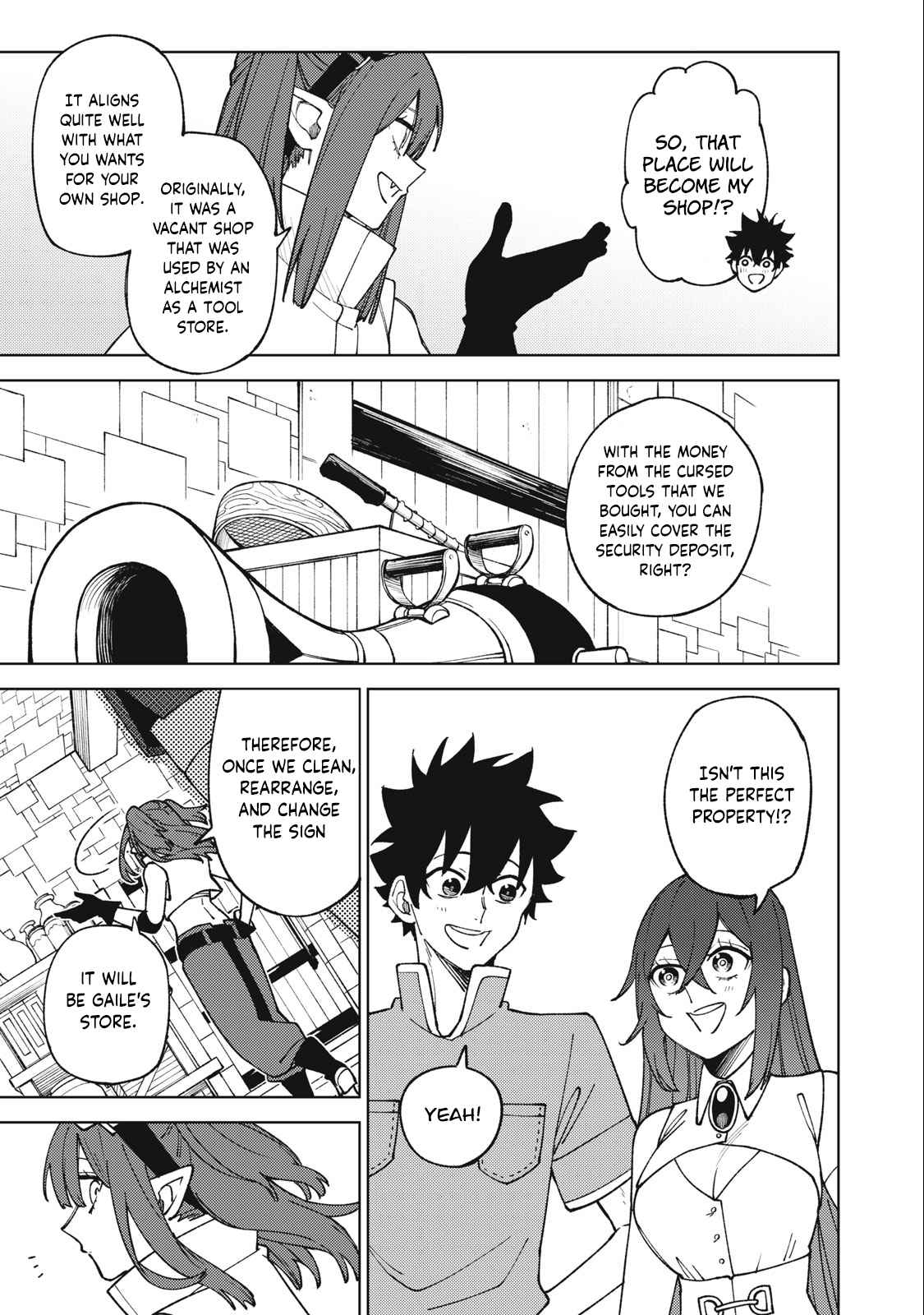 My S-Rank Party Fired Me for Being a Cursificer ~ I Can Only Make “Cursed Items”, but They’re Artifact Class! Chapter 22.1 - Page 4
