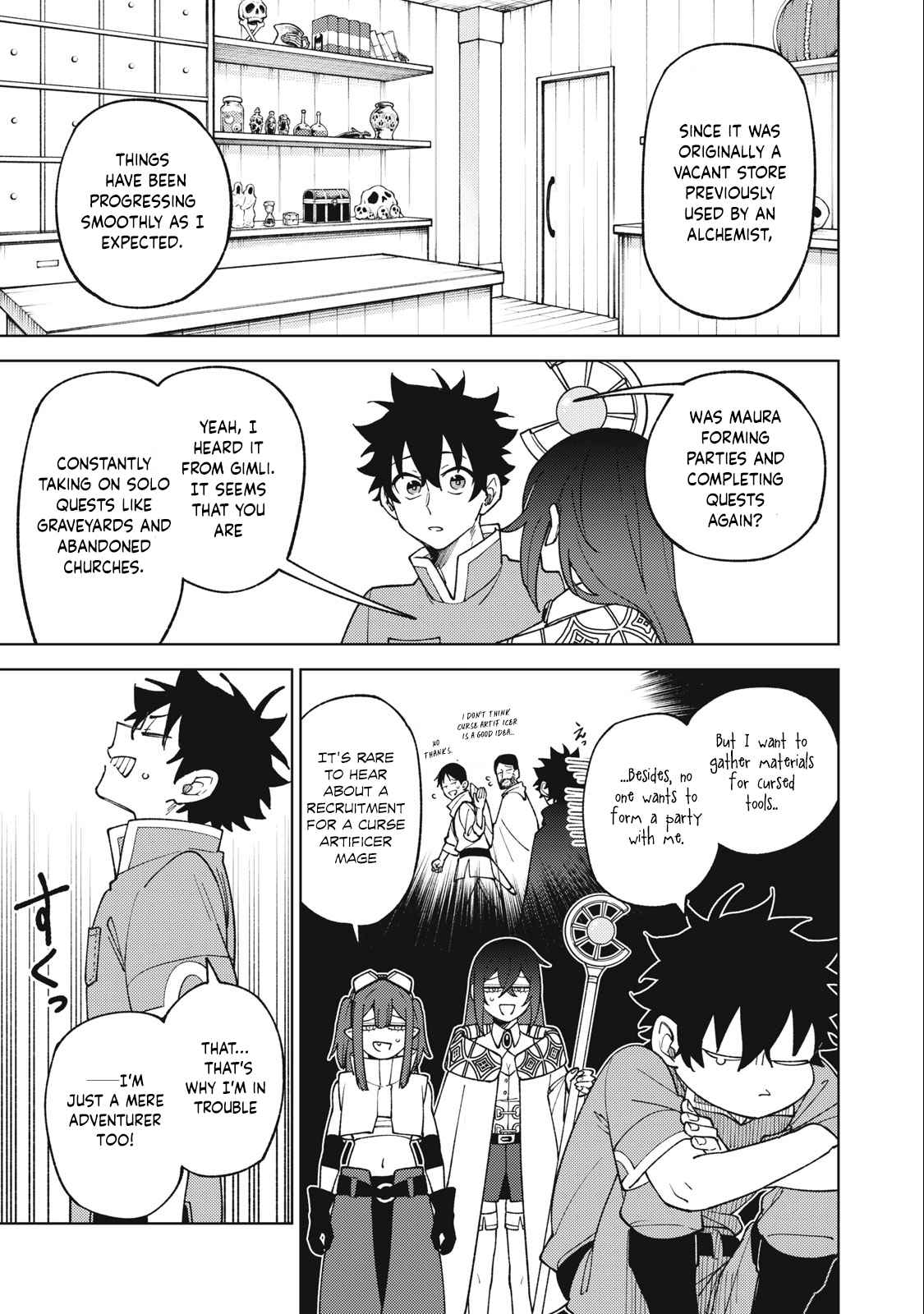My S-Rank Party Fired Me for Being a Cursificer ~ I Can Only Make “Cursed Items”, but They’re Artifact Class! Chapter 22.2 - Page 10