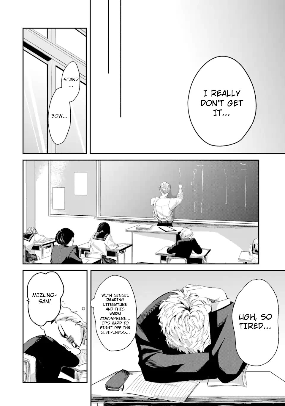 My Seatmate Wakao-san’s Face Is Almost Visible but It’s Not Chapter 1 - Page 6