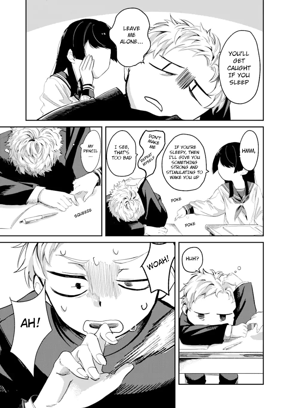My Seatmate Wakao-san’s Face Is Almost Visible but It’s Not Chapter 1 - Page 7