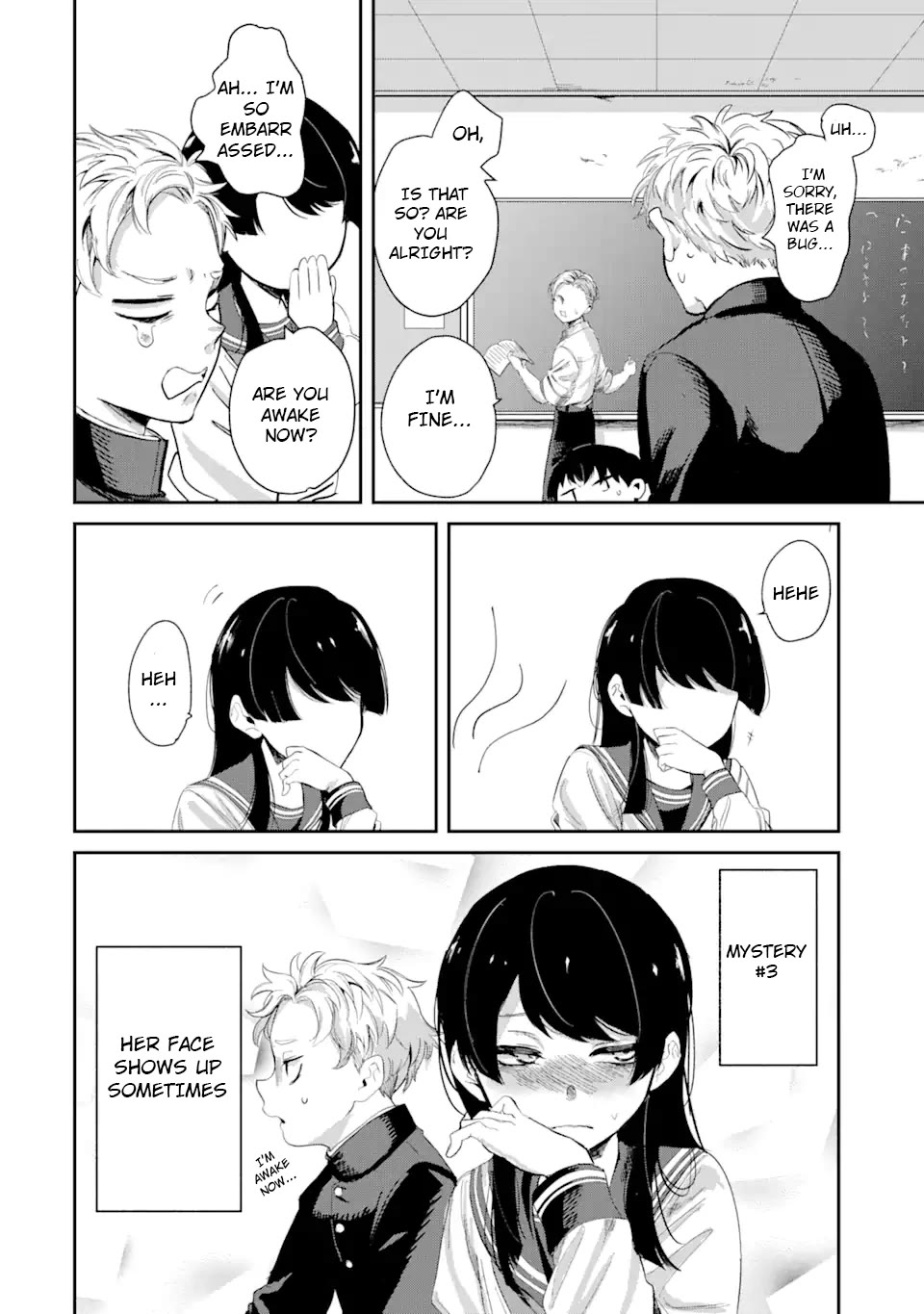 My Seatmate Wakao-san’s Face Is Almost Visible but It’s Not Chapter 1 - Page 10