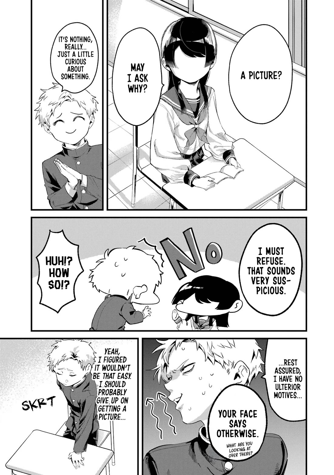 My Seatmate Wakao-san’s Face Is Almost Visible but It’s Not Chapter 10 - Page 3