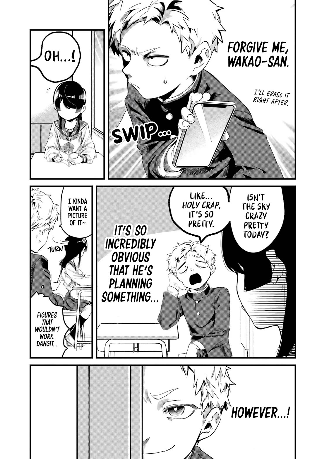 My Seatmate Wakao-san’s Face Is Almost Visible but It’s Not Chapter 10 - Page 5