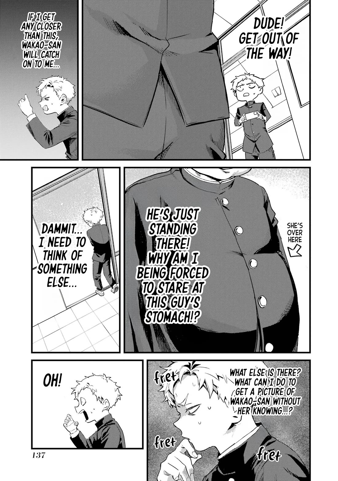 My Seatmate Wakao-san’s Face Is Almost Visible but It’s Not Chapter 10 - Page 7