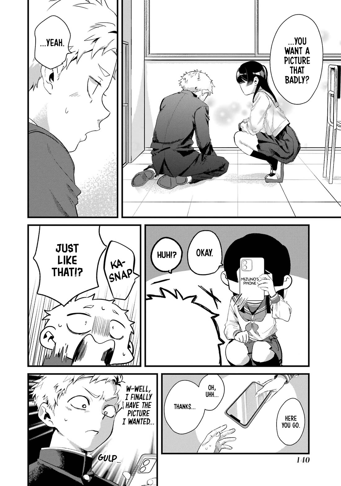 My Seatmate Wakao-san’s Face Is Almost Visible but It’s Not Chapter 10 - Page 10