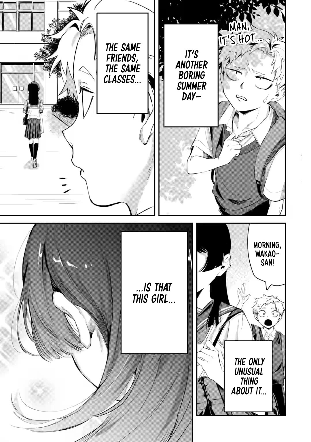 My Seatmate Wakao-san’s Face Is Almost Visible but It’s Not Chapter 12 - Page 2