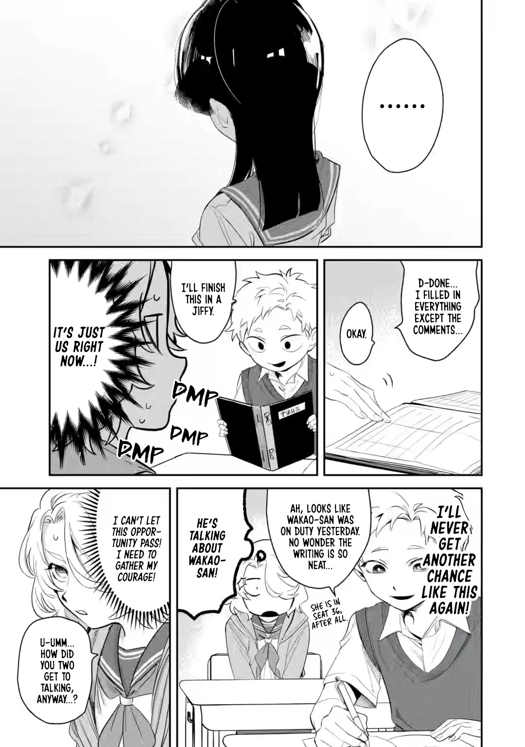 My Seatmate Wakao-san’s Face Is Almost Visible but It’s Not Chapter 12 - Page 8
