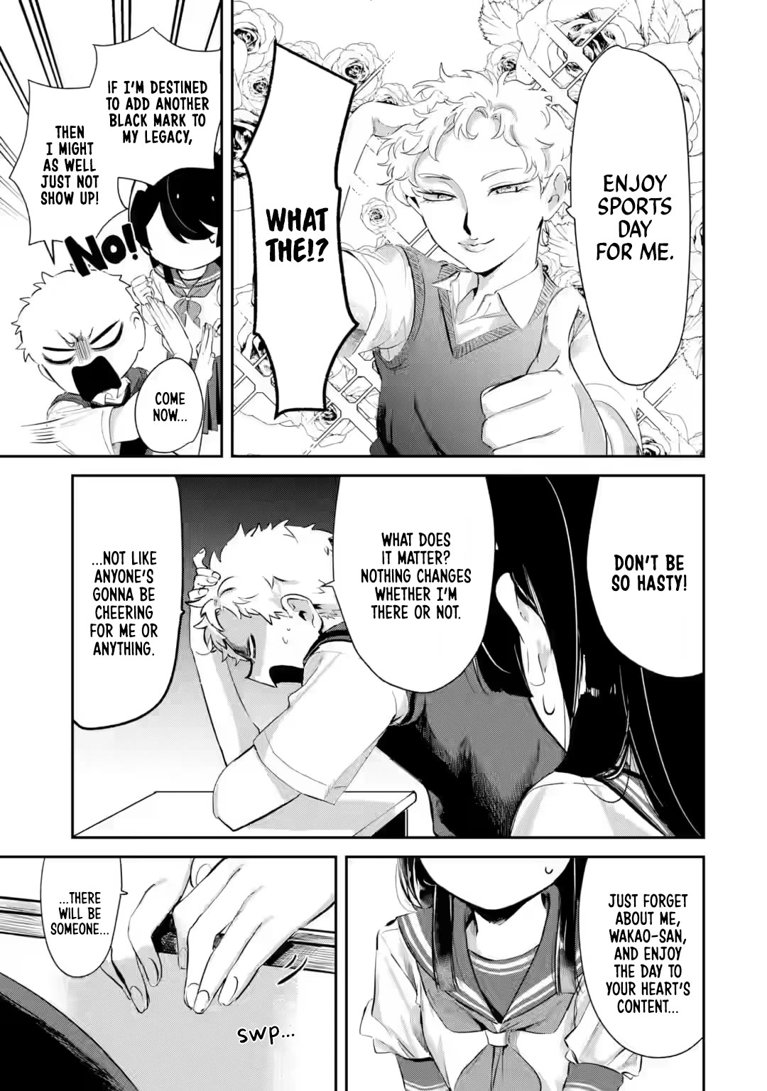 My Seatmate Wakao-san’s Face Is Almost Visible but It’s Not Chapter 13 - Page 9