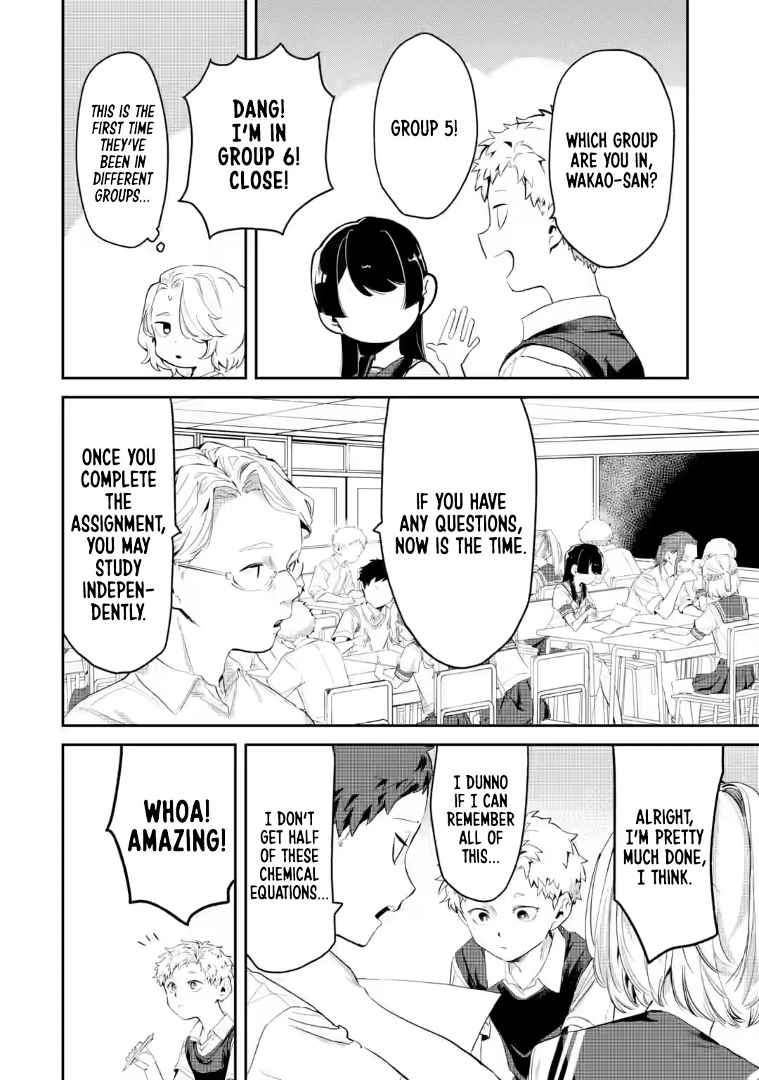 My Seatmate Wakao-san’s Face Is Almost Visible but It’s Not Chapter 17 - Page 2