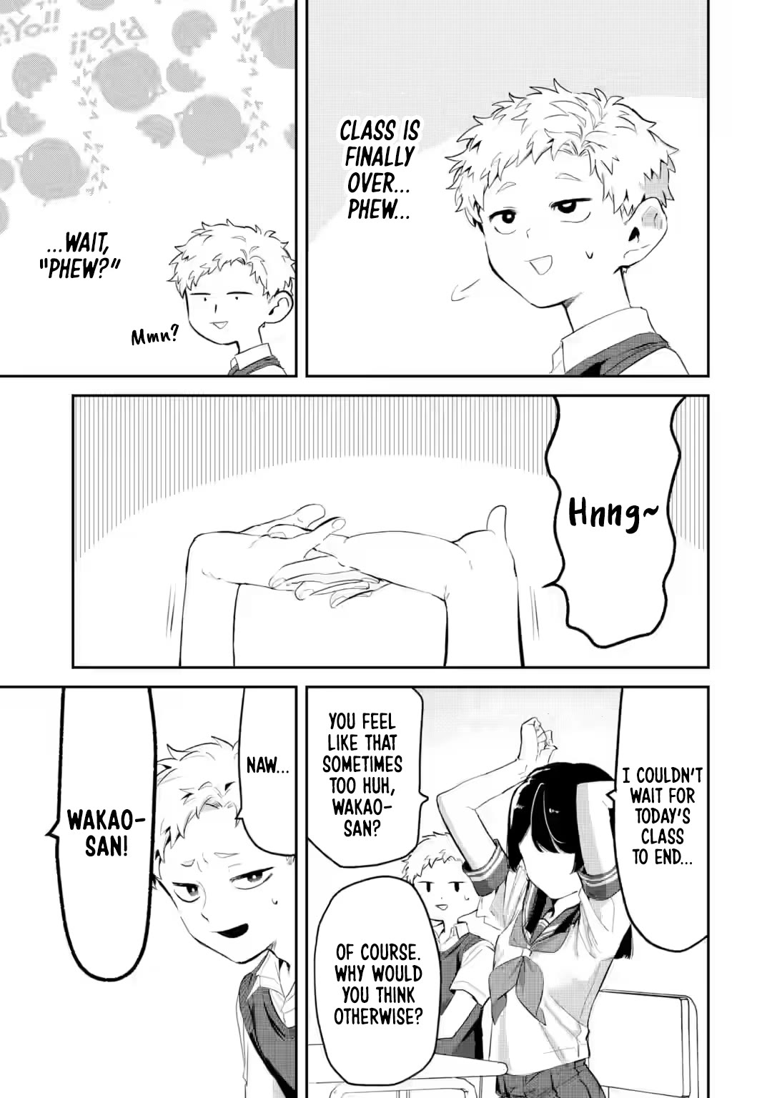 My Seatmate Wakao-san’s Face Is Almost Visible but It’s Not Chapter 17 - Page 5