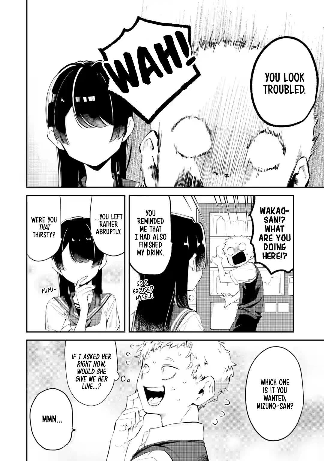 My Seatmate Wakao-san’s Face Is Almost Visible but It’s Not Chapter 17 - Page 10