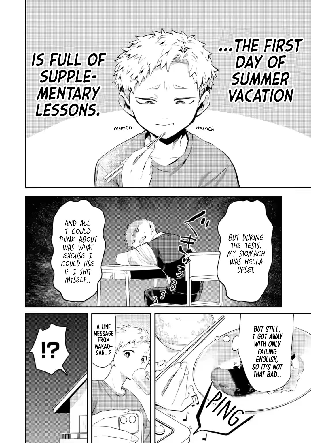 My Seatmate Wakao-san’s Face Is Almost Visible but It’s Not Chapter 18 - Page 2